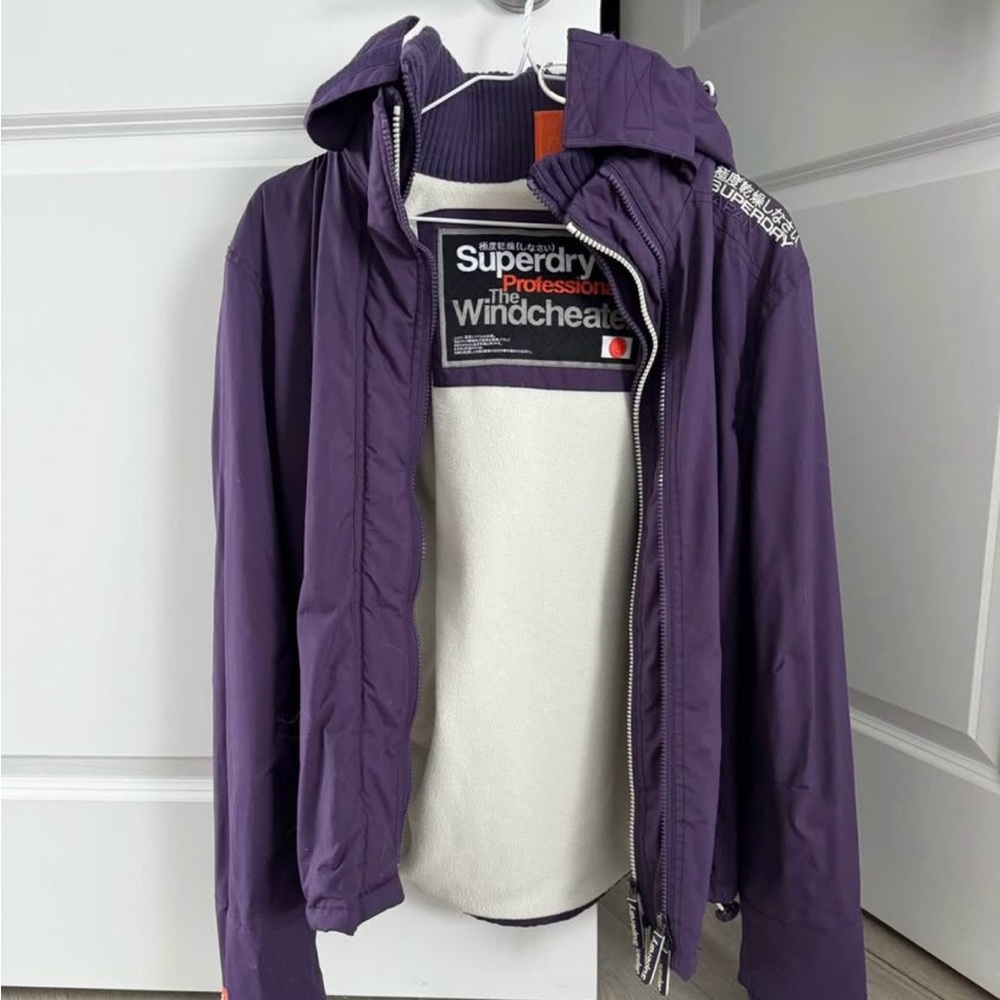 Superdry Deep Purple Arctic Windcheater Jacket